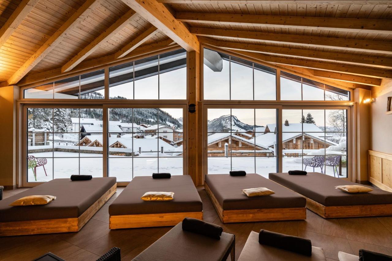 Alpin Lodges - Moderne Appartements Mit Zugang Zu 3000 Qm Spa Panoramahotel Oberjoch Bad Hindelang Extérieur photo