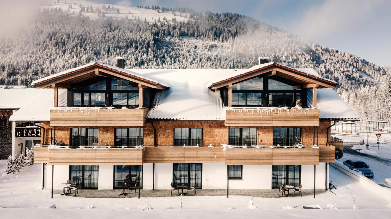 Alpin Lodges - Moderne Appartements Mit Zugang Zu 3000 Qm Spa Panoramahotel Oberjoch Bad Hindelang Extérieur photo