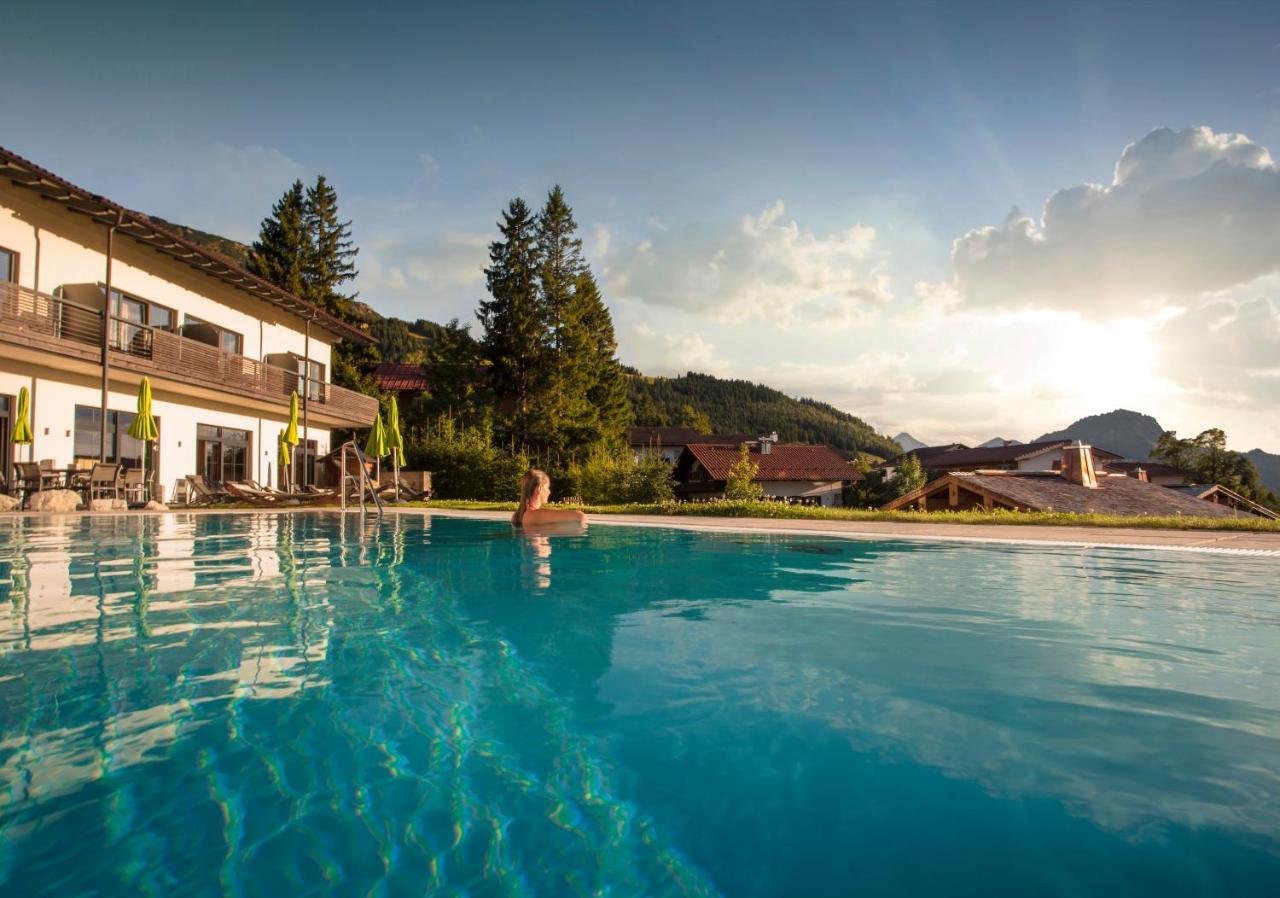 Alpin Lodges - Moderne Appartements Mit Zugang Zu 3000 Qm Spa Panoramahotel Oberjoch Bad Hindelang Extérieur photo