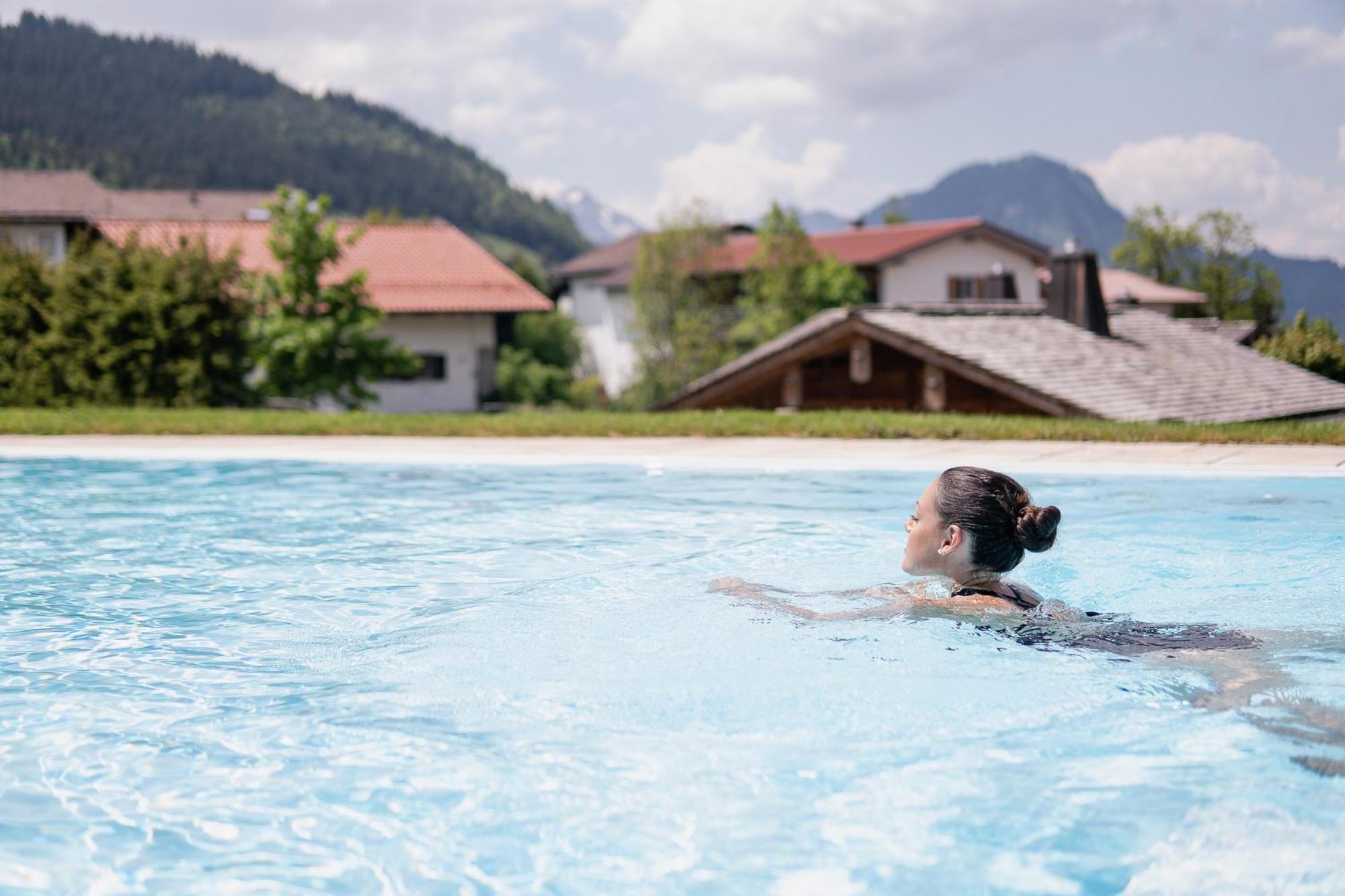 Alpin Lodges - Moderne Appartements Mit Zugang Zu 3000 Qm Spa Panoramahotel Oberjoch Bad Hindelang Extérieur photo