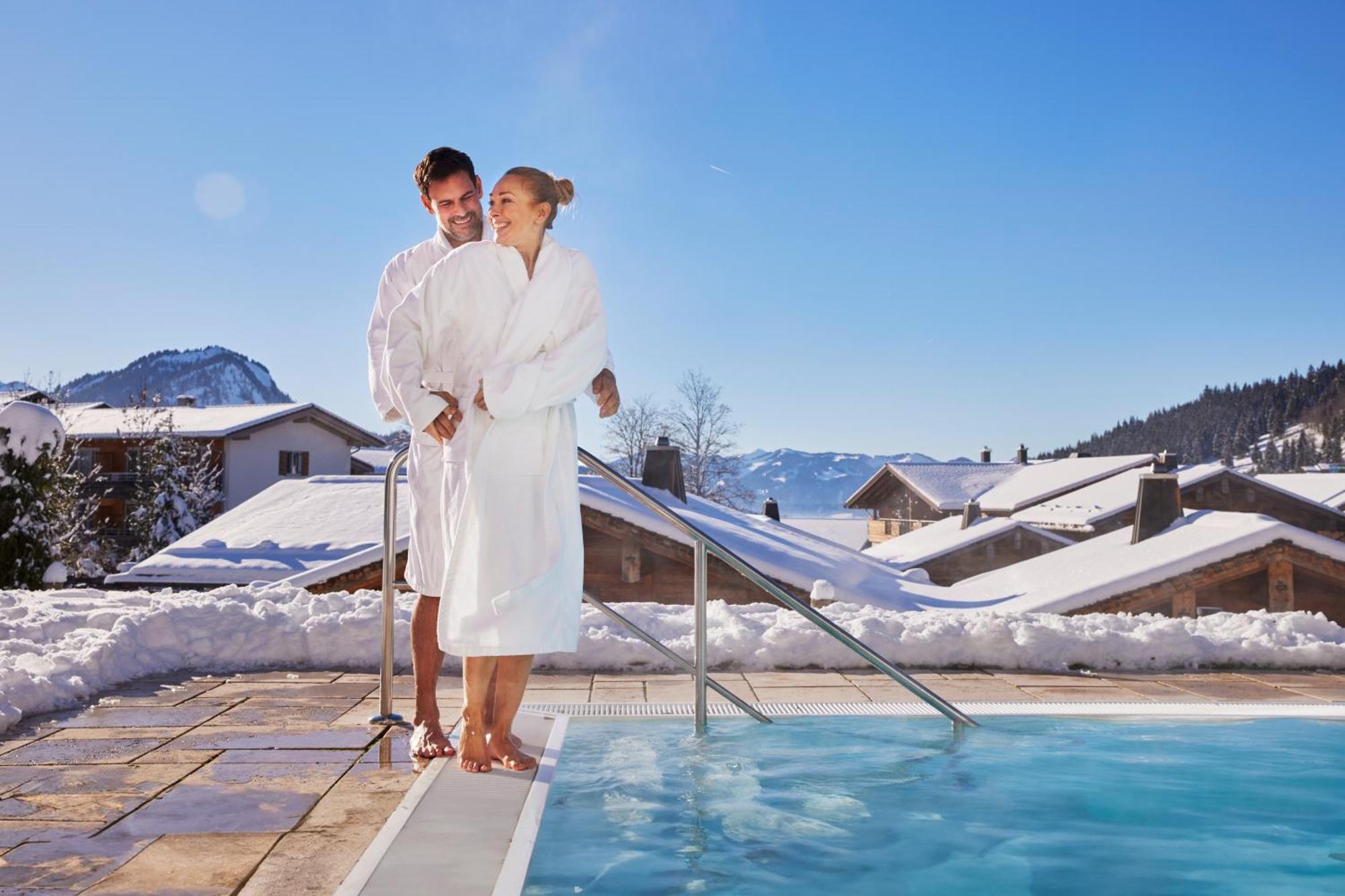 Alpin Lodges - Moderne Appartements Mit Zugang Zu 3000 Qm Spa Panoramahotel Oberjoch Bad Hindelang Extérieur photo