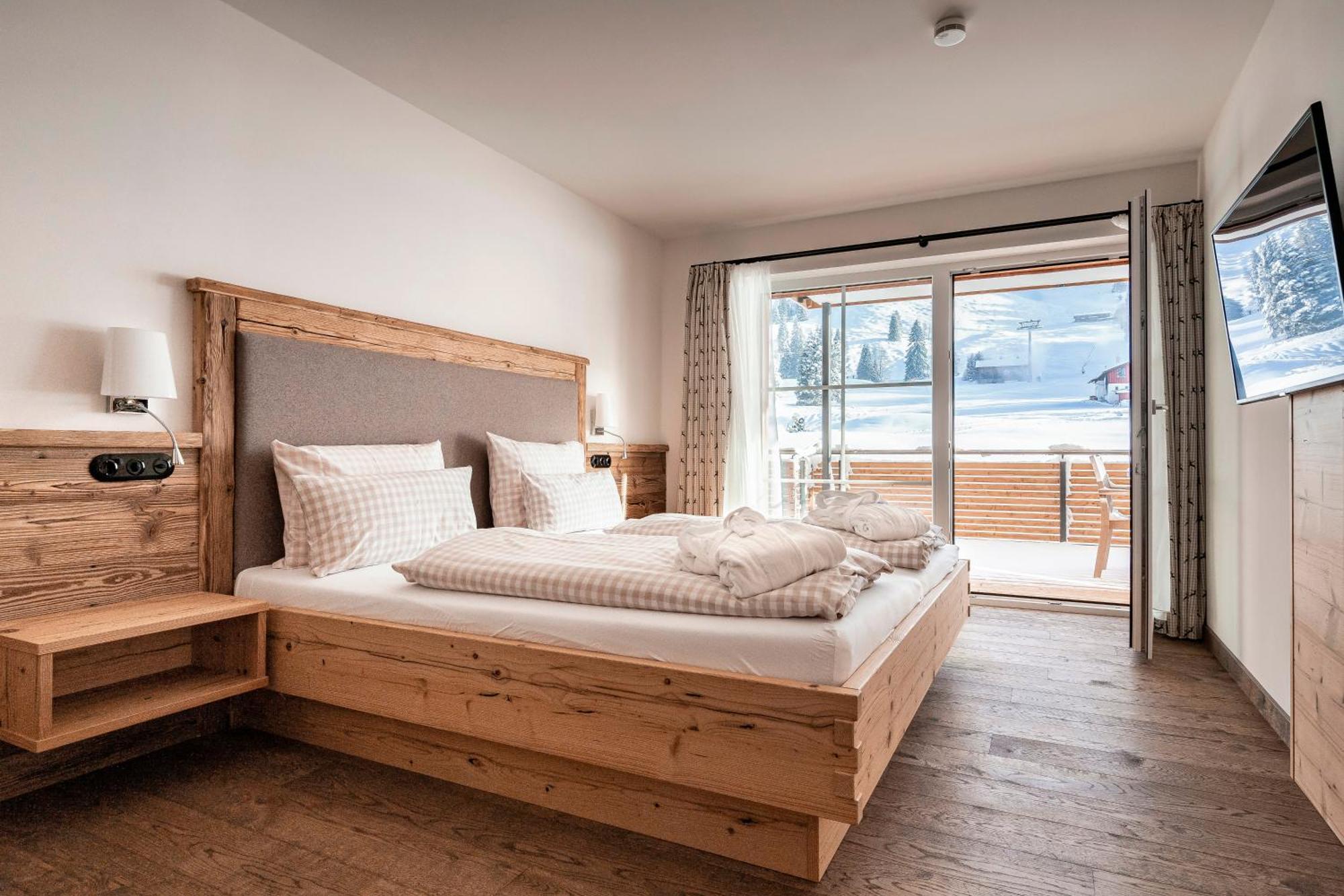 Alpin Lodges - Moderne Appartements Mit Zugang Zu 3000 Qm Spa Panoramahotel Oberjoch Bad Hindelang Extérieur photo